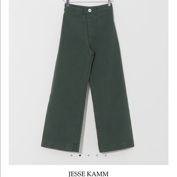 Jesse Kamm Pants - Jesse Kamm forest green 0 NEW!